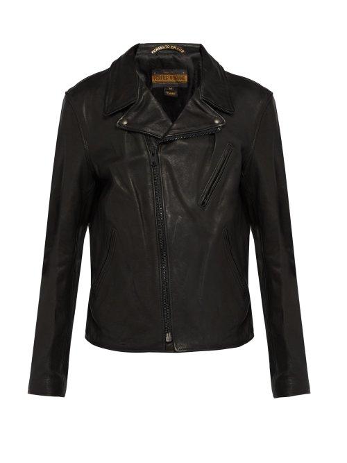Matchesfashion.com Schott - Perfecto Leather Biker Jacket - Mens - Black