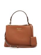 Matchesfashion.com Prada - Deux Leather Handbag - Womens - Tan