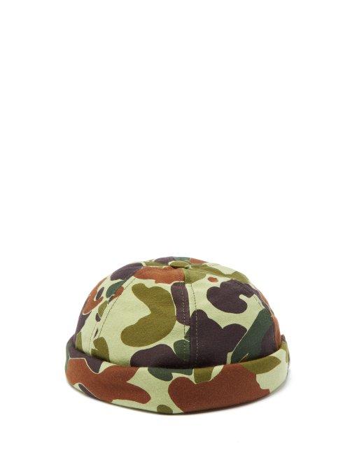 Matchesfashion.com Junya Watanabe - X Bton Cir Cotton Hat - Mens - Khaki