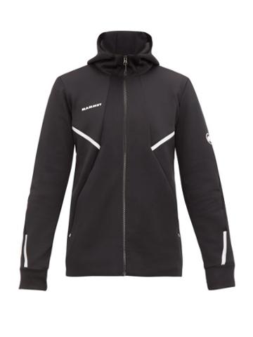 Matchesfashion.com Mammut Delta X - Avers Technical Jersey Hooded Sweatshirt - Mens - Black