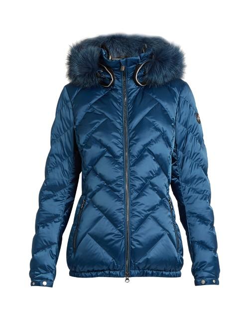 Toni Sailer Nell Fur-trimmed Down Ski Jacket