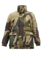 Sacai - X Kaws Camouflage-print Padded Jacket - Womens - Camouflage