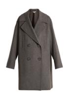 Stella Mccartney Imelda Oversized Double-breasted Wool-blend Coat