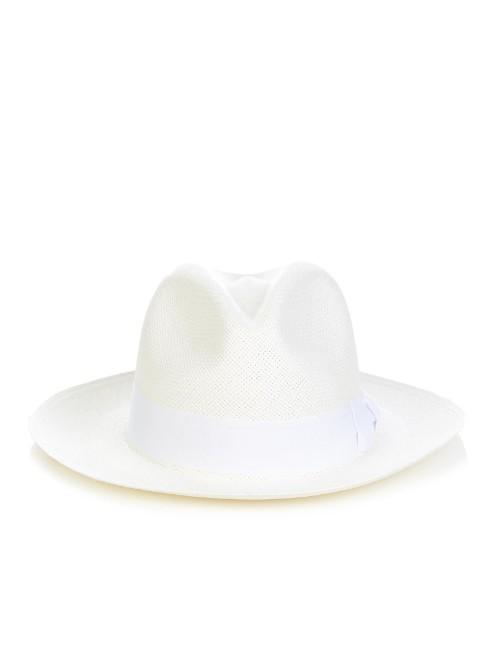 Sensi Studio Classic Panama Italian-bow Straw Hat
