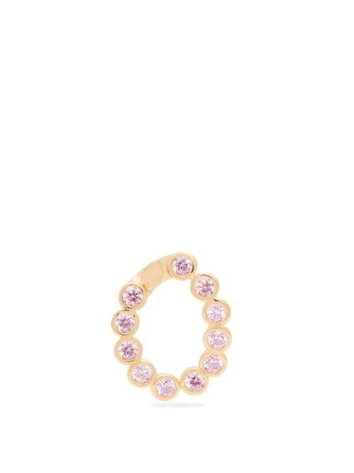Matchesfashion.com Hillier Bartley - Crystal Embellished Charm - Womens - Pink