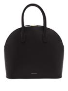 Mansur Gavriel Red-lined Top Handle Leather Bag
