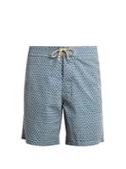 Faherty Fishscale-print Swim Shorts