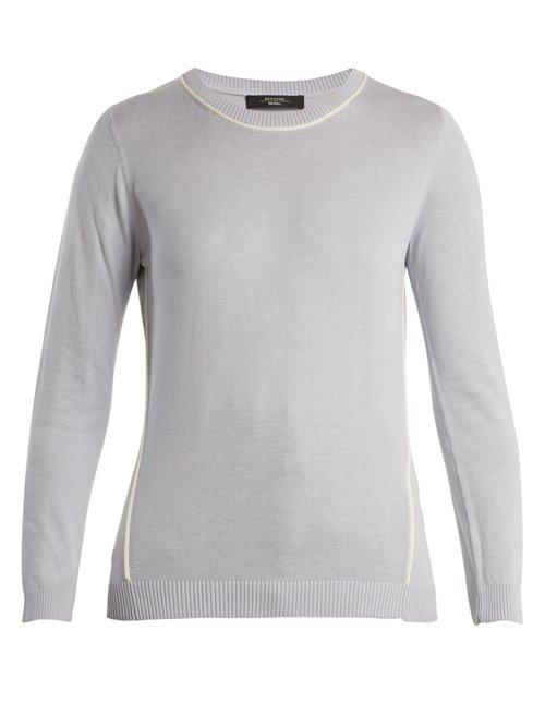 Matchesfashion.com Weekend Max Mara - Pagode Sweater - Womens - Light Blue