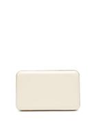 Matchesfashion.com The Row - Moulded Leather Clutch - Womens - Ivory