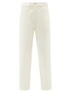 Matchesfashion.com Officine Gnrale - Dana High-rise Cropped Jeans - Womens - Ivory