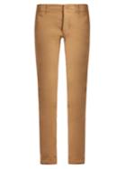 Tomas Maier Mid-rise Slim-leg Stretch-cotton Trousers