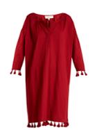 The Great The Tassel Tunic Cotton Dress