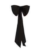 Matchesfashion.com Dovima Paris - Romy Bow Embellished Taffeta Belt - Womens - Black