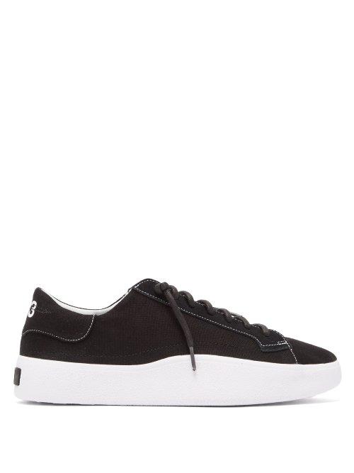 Matchesfashion.com Y-3 - Y 3 Tangutsu Canvas Trainers - Mens - Black