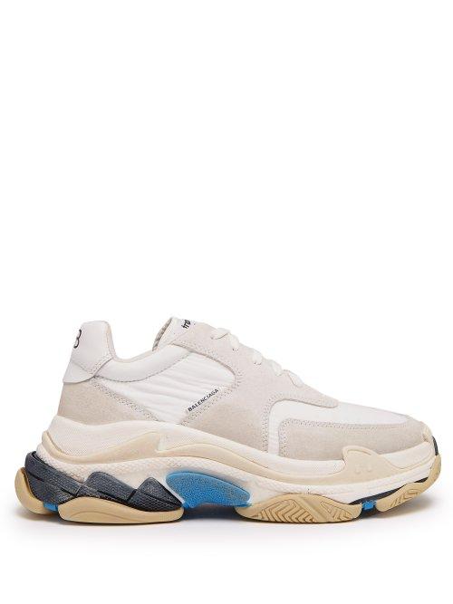 Matchesfashion.com Balenciaga - Triple S Low Top Trainers - Womens - White