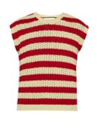 Matchesfashion.com Gucci - Lace Stitched Striped Wool Vest - Mens - Multi