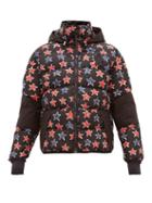Matchesfashion.com 3 Moncler Grenoble - Star Print Down Filled Technical Ski Jacket - Mens - Black