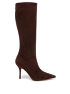 Paris Texas - Mama Suede Knee-high Boots - Womens - Brown