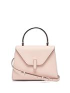 Valextra - Iside Mini Saffiano Leather Bag - Womens - Light Pink