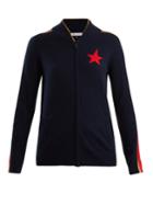 Bella Freud Billie Intarsia-knit Cashmere-blend Sweater