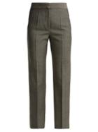 Matchesfashion.com Stella Mccartney - Cropped Trousers - Womens - Grey