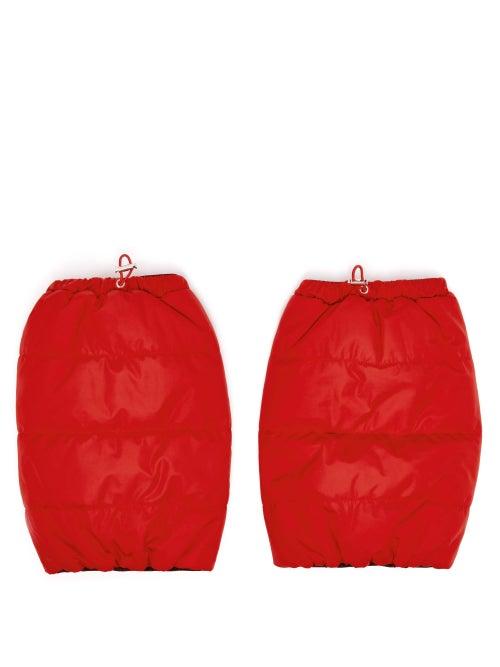 Matchesfashion.com Cordova - Gstaad Padded Drawcord Boot Gaiters - Womens - Red