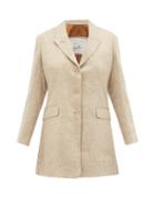 Matchesfashion.com Giuliva Heritage Collection - The Karen Single Breasted Wool Blazer - Womens - Cream