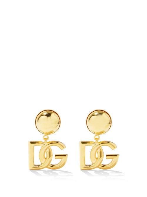Dolce & Gabbana - D & G Clip Earrings - Womens - Gold