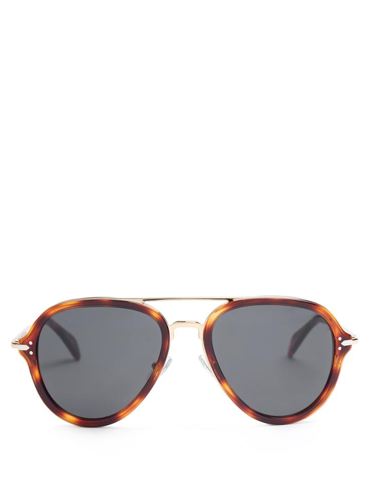Céline Eyewear Drop Aviator-frame Sunglasses