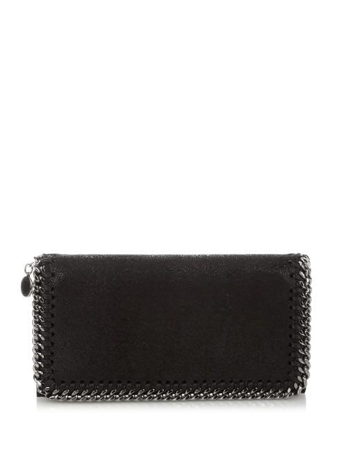 Stella Mccartney Falabella Faux-suede Wallet