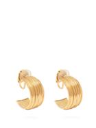 Aurélie Bidermann Thalia Gold-plated Hoop Earrings