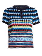 Mary Katrantzou Clio Eirene-jacquard Top