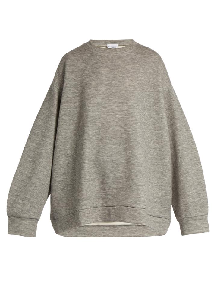 Raey Crew-neck Cashmere-blend Sweatshirt