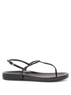 Matchesfashion.com Prada - Ankle Strap Leather Sandals - Womens - Black