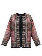 Matchesfashion.com Etro - Brumby Floral-print Quilted Jacket - Womens - Red Multi