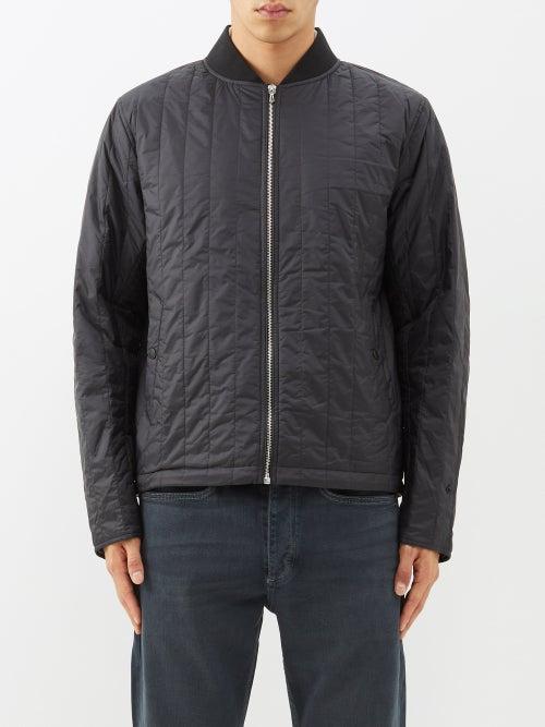 Rag & Bone - Asher Zip-front Quilted-shell Jacket - Mens - Black