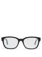 Matchesfashion.com Cartier Eyewear - C Dcor Acetate Glasses - Mens - Black