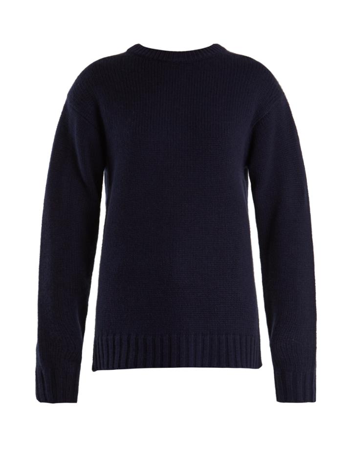 Sies Marjan Courtney Wool And Cashmere-blend Sweater