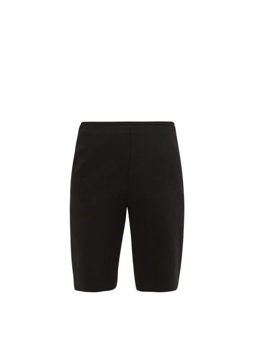 Matchesfashion.com Valentino - Wool-blend Bermuda Shorts - Womens - Black