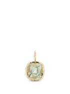 Matchesfashion.com Retrouvai - Tourmaline & 14kt Gold Charm - Womens - Yellow Gold