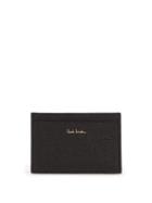 Matchesfashion.com Paul Smith - Artist Stripe Leather Cardholder - Mens - Black
