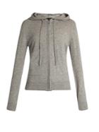 Pepper & Mayne Zip-through Hooded Cashmere Sweater