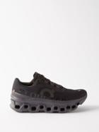 On - Cloudmonster Mesh Running Trainers - Womens - Black