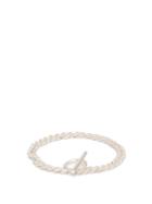 Matchesfashion.com All Blues - Rope Sterling Silver Double Wrap Bracelet - Mens - Silver