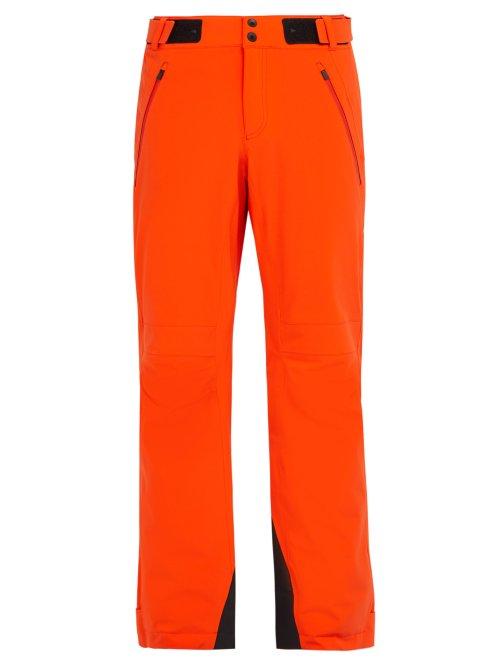 Matchesfashion.com Aztech Mountain - Team Aztech Straight Leg Ski Trousers - Mens - Orange Multi
