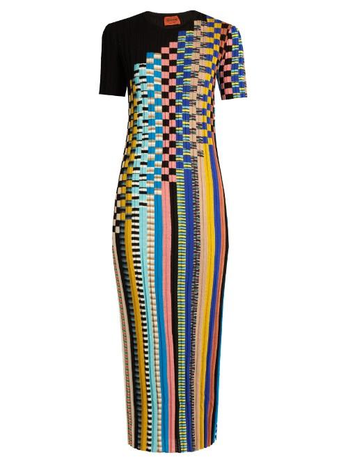 Missoni Ribbed-knit Wool-blend Dress