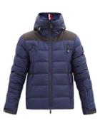 Matchesfashion.com Moncler Grenoble - Camurac Hooded Quilted-down Ski Jacket - Mens - Navy