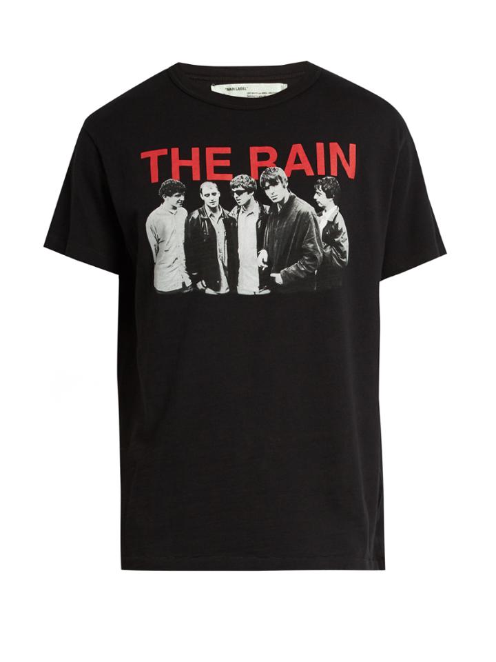 Off-white The Rain Cotton-jersey T-shirt