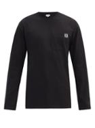 Matchesfashion.com Loewe - Anagram Patch-pocket Cotton-jersey T-shirt - Mens - Black