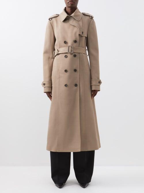 Altuzarra - Astralle Gabardine Trench Coat - Womens - Camel